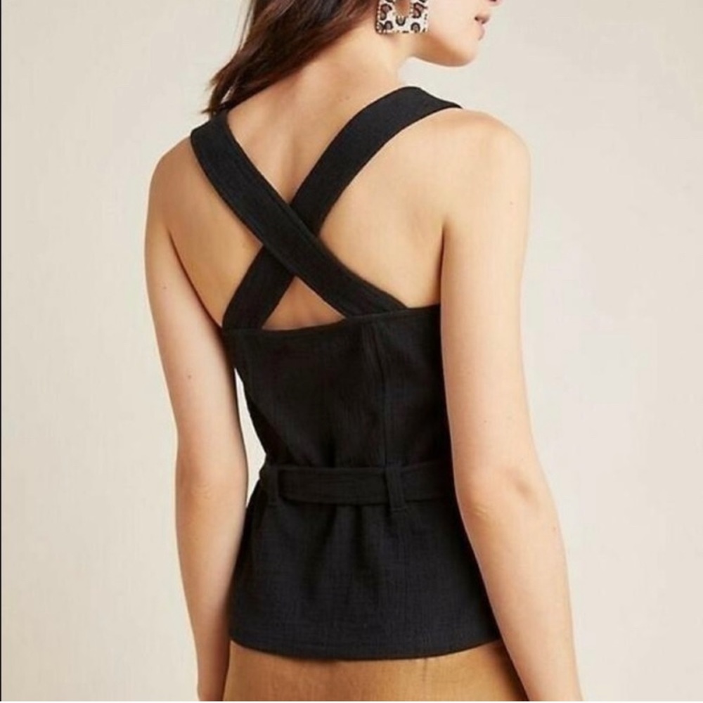 Anthropologie Bella Structured Tank by Current Air